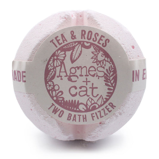 Badedampfer - Tee und Rosen