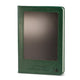 Cuaderno de Intención A5 - Pantalla LCD de limpieza - Efecto cuero verde - 80 hojas