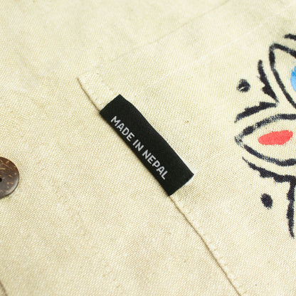 Nomad Sari Kathmandu Camisa - Piedra - Mediano