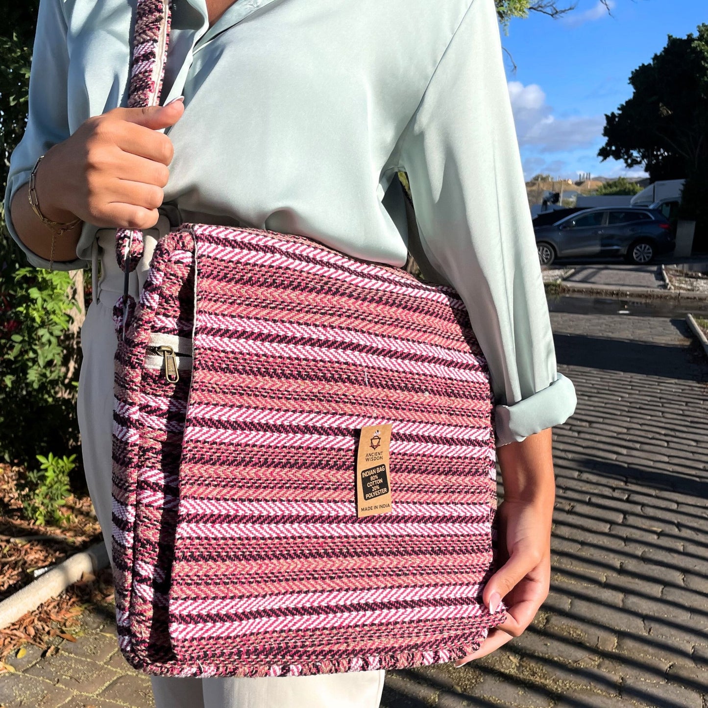 Sacoche pour ordinateur portable Soft Banjar Rose