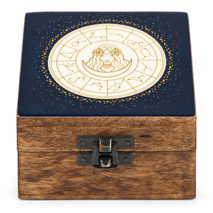 Pequeña caja esmaltada - Virgo