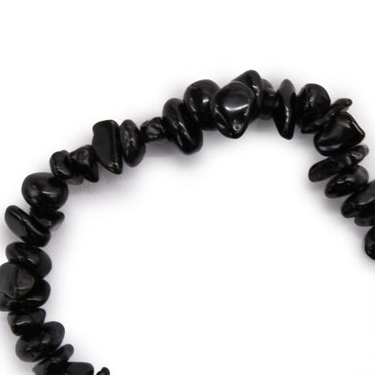 Edelsteinfragmente Armband - Schwarzer Achat