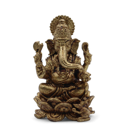Messing Miniaturgötter - Ganesha (22 g) - 37 mm
