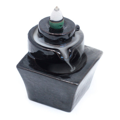 Brûleur d'encens à refoulement - Rond à carré