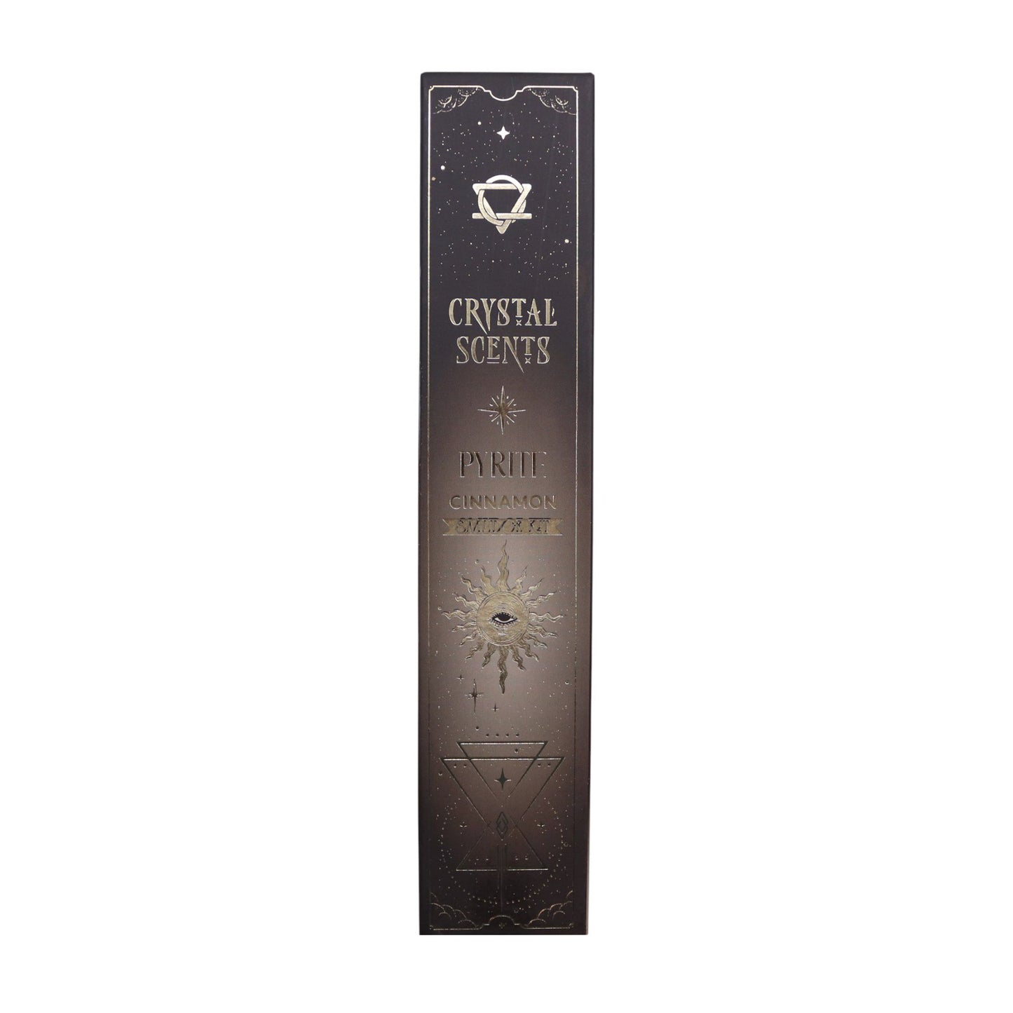 Encens purificateur au parfum de cristaux de pyrite - Cannelle