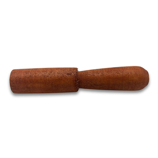 Holzstab - 13 cm - Formgriff - ohne Leder