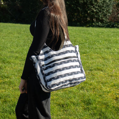 Sacs en jacquard naturel – Nomad Atlas – Sac de voyage Muse