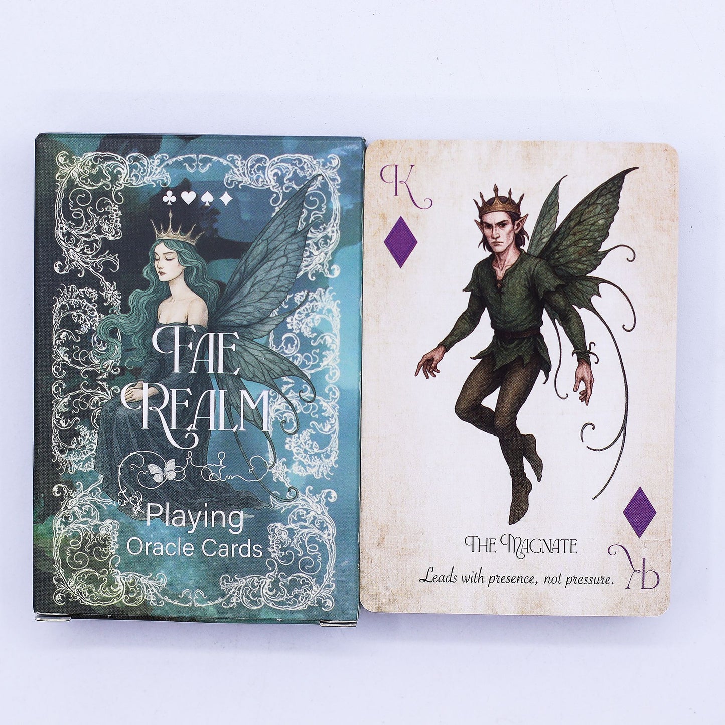 Royaume des fées : Cartes à jouer et oracles – Thème féerique