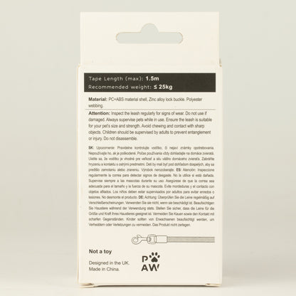 Correa para mascota Paw - Pocket Pod - Verde - 1.5 m