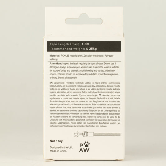 Correa para mascota Paw - Pocket Pod - Verde - 1.5 m