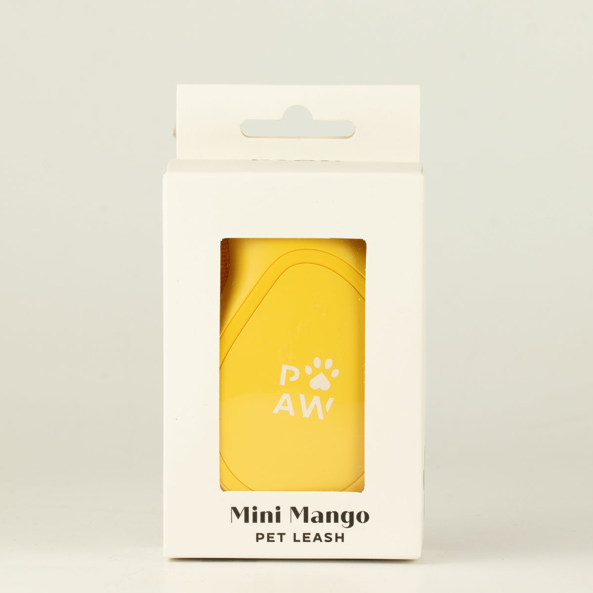 Correa para mascota Paw Pet - Mini Mango - Amarillo - 3m