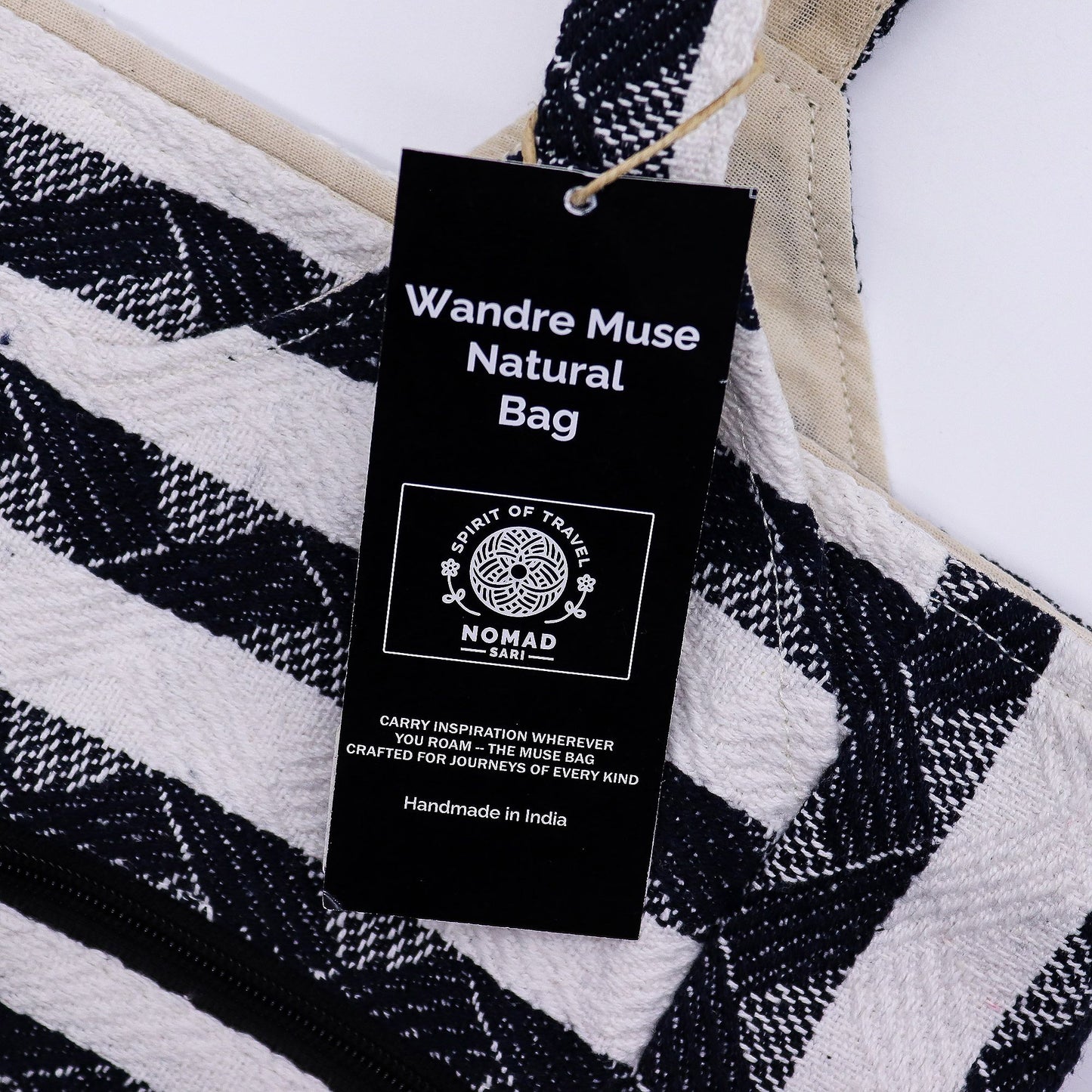 Bolsos Jacquard Naturales – Atlas Nómada – Bolso Musa Viajera