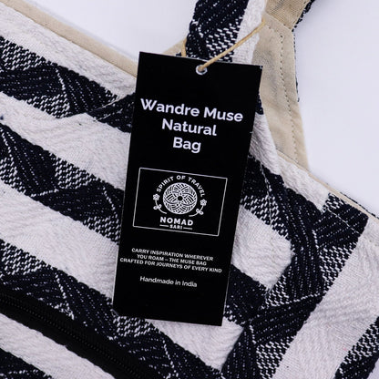 Sacs en jacquard naturel – Nomad Atlas – Sac de voyage Muse