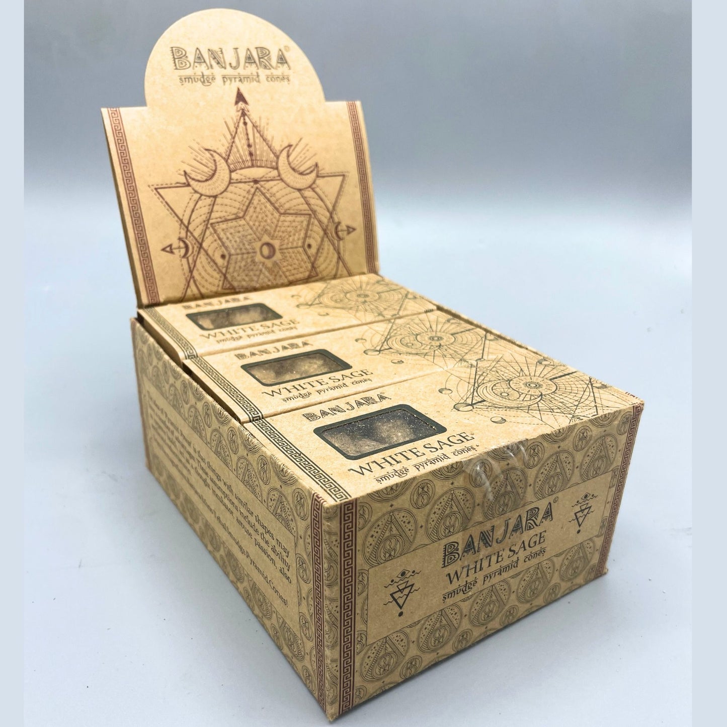 Banjara Räucherpyramidenkegel - Weißer Weizen