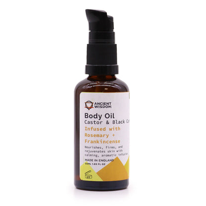 Bio-Körperöl 50 ml - Rosmarin &amp; Weihrauch