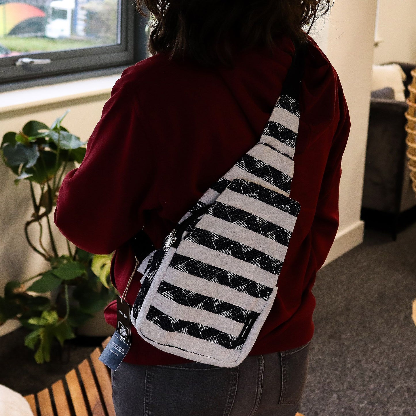 Bolsas Jacquard Naturales - Atlas Nomad - Bolso Cruzado