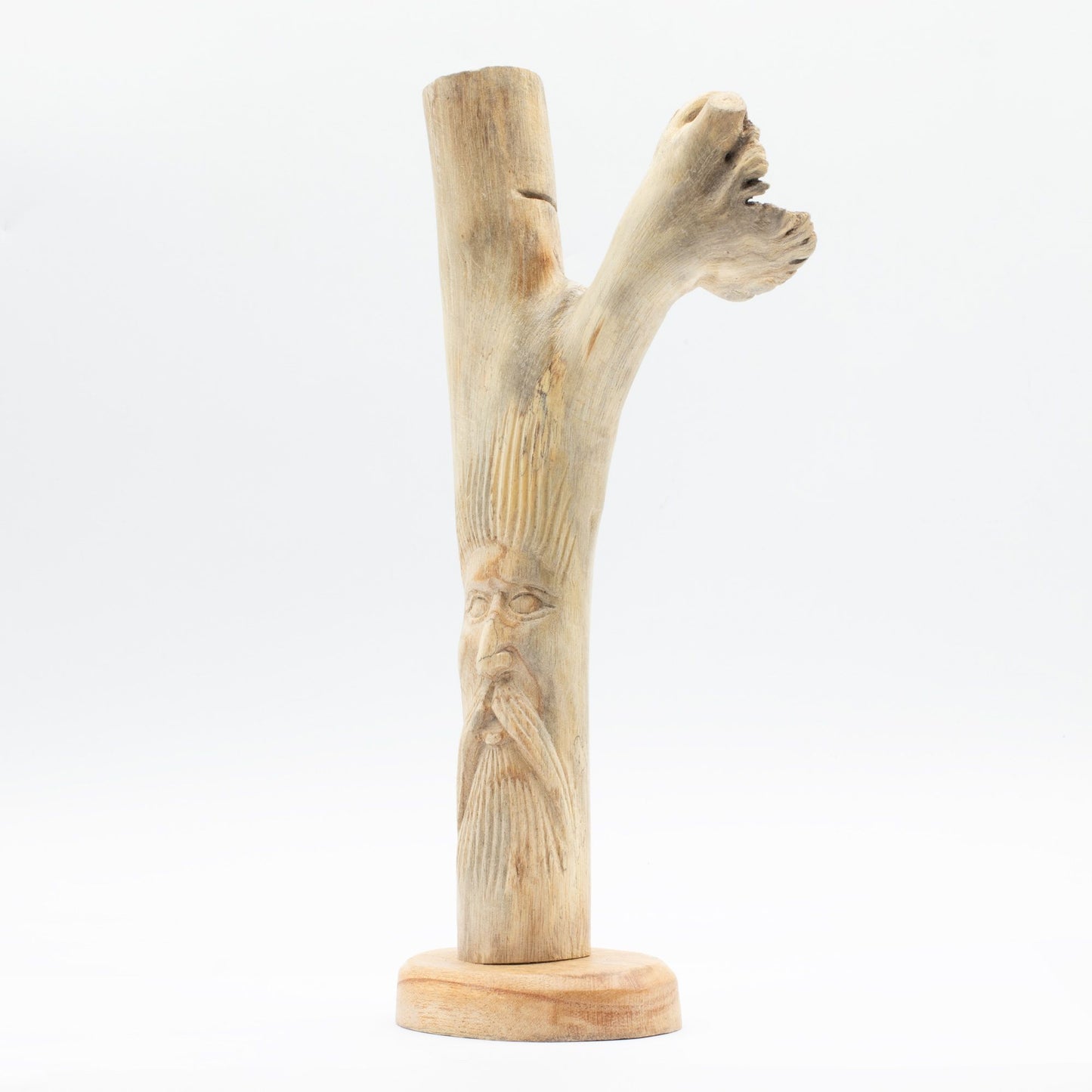 Talla en madera artesanal de parásito - Hombre Verde
