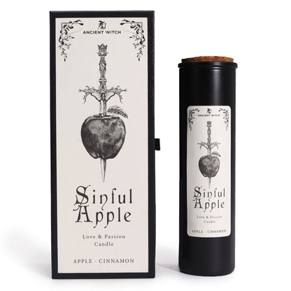 Bougies purificatrices des sorcières anciennes - Pomme pécheresse