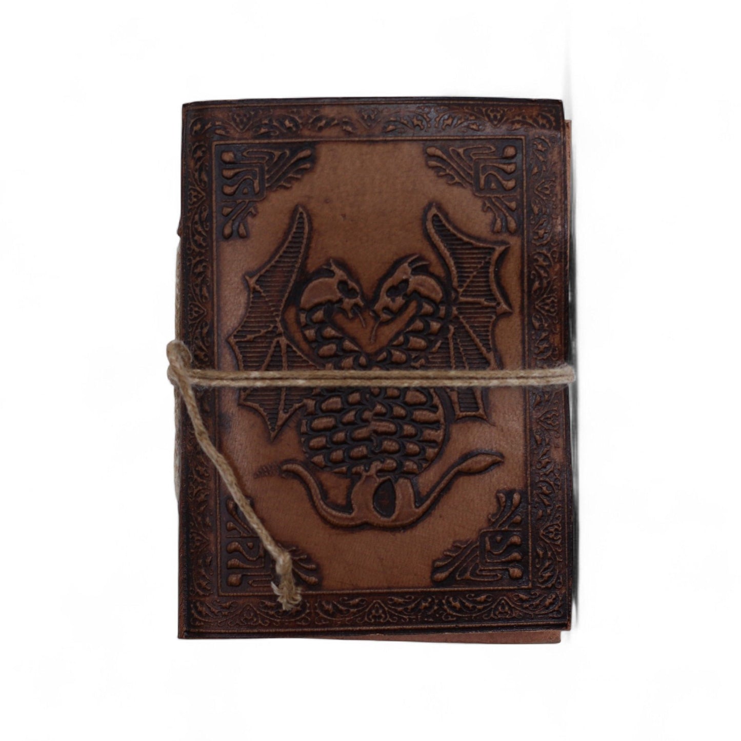 Petits carnets en cuir assortis (4 x 3 pouces) - Vitrine