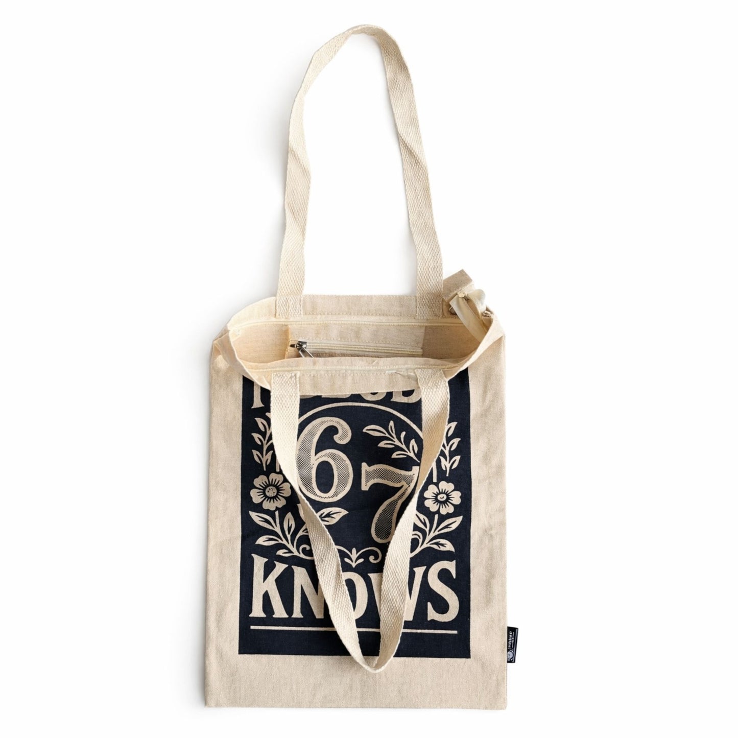 Nomad Sari Iconic Toni Bolso Tote - Nobody Knows 67 - Natural 10oz