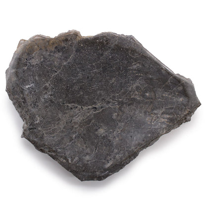 Seifenschale aus natürlichem grauem Marmor