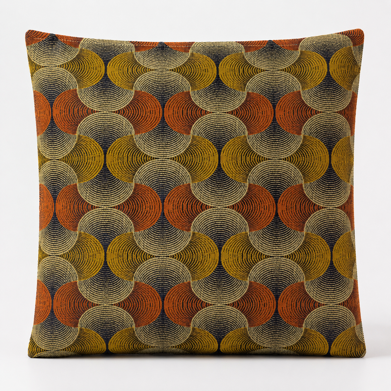 Funda de cojín clásica - Remolino urbano - 60x60 cm - Estilo Jumbo