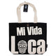 Bolso Básico Icónico - Mi Vida Loca - Negro natural 10 oz (36 x 43 x 10 cm)