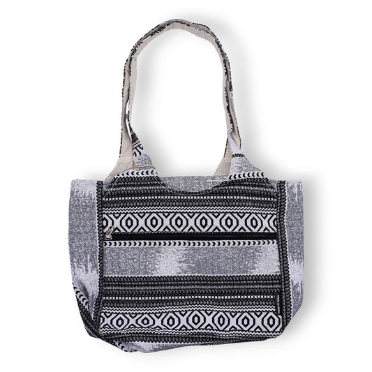 Bolsas de Jacquard Natural - Caravana Urbana - Bolsa Wander Muse