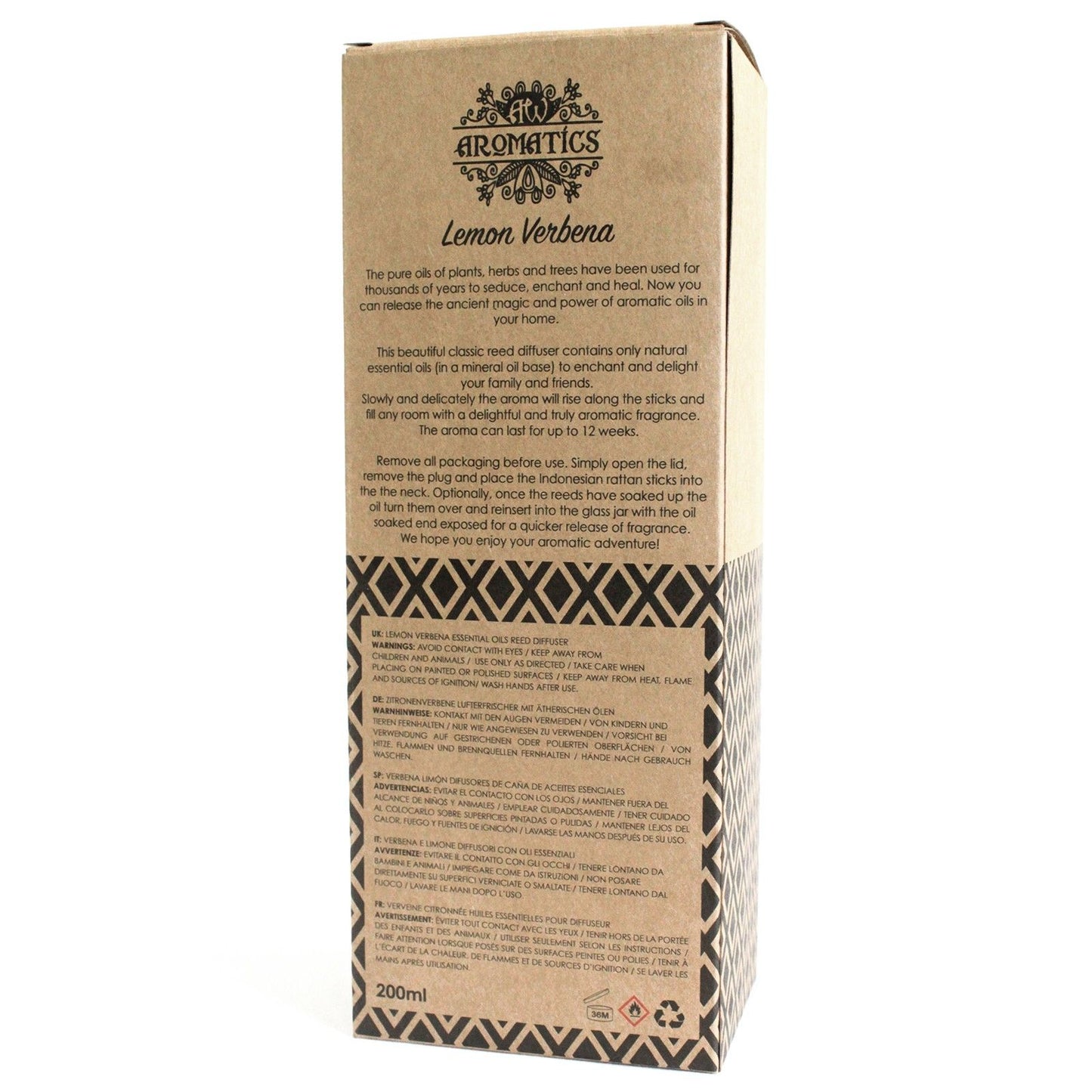 Difusor de Varillas Verbena de Limón