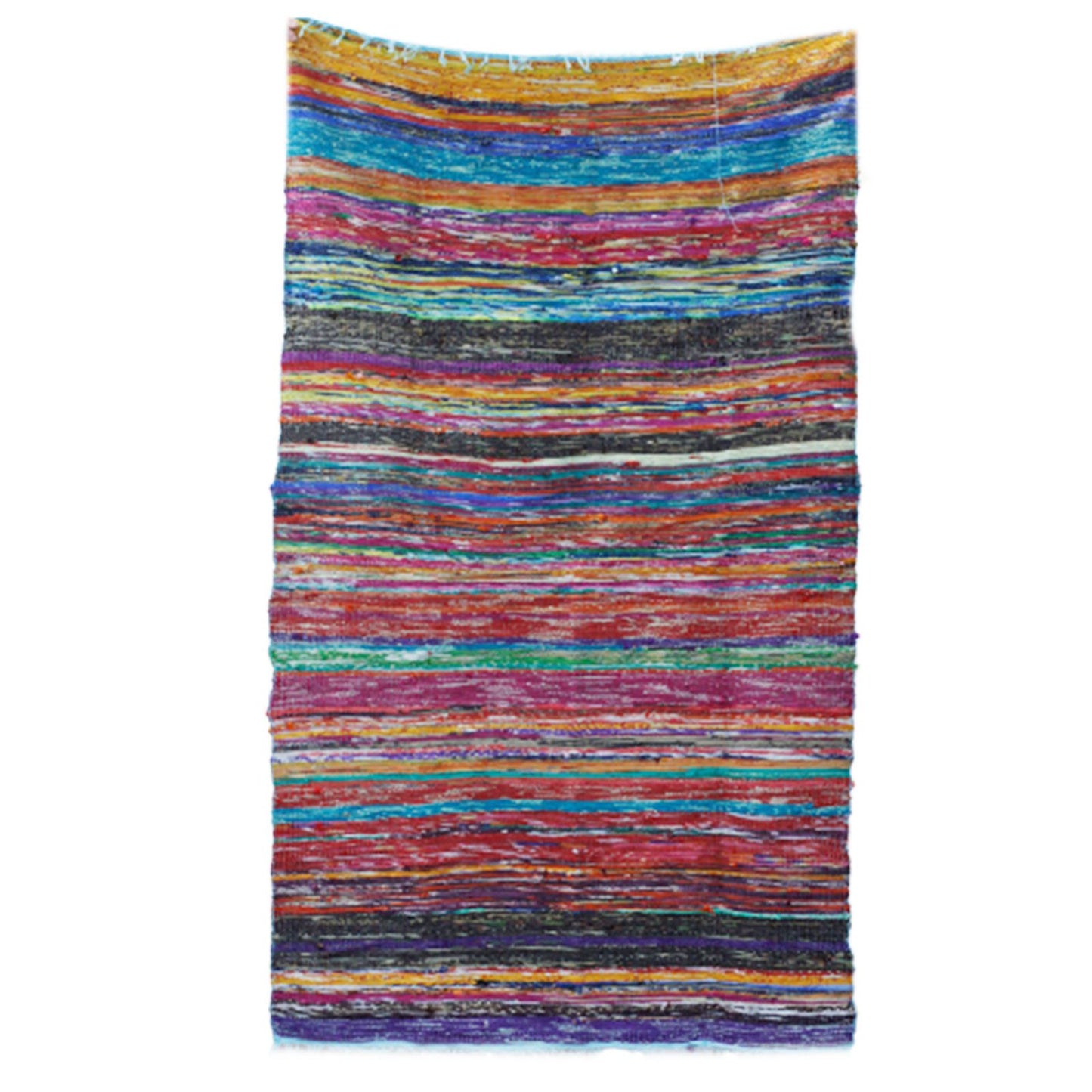 Alfombra Trapo Lujo Azul 153x90cm