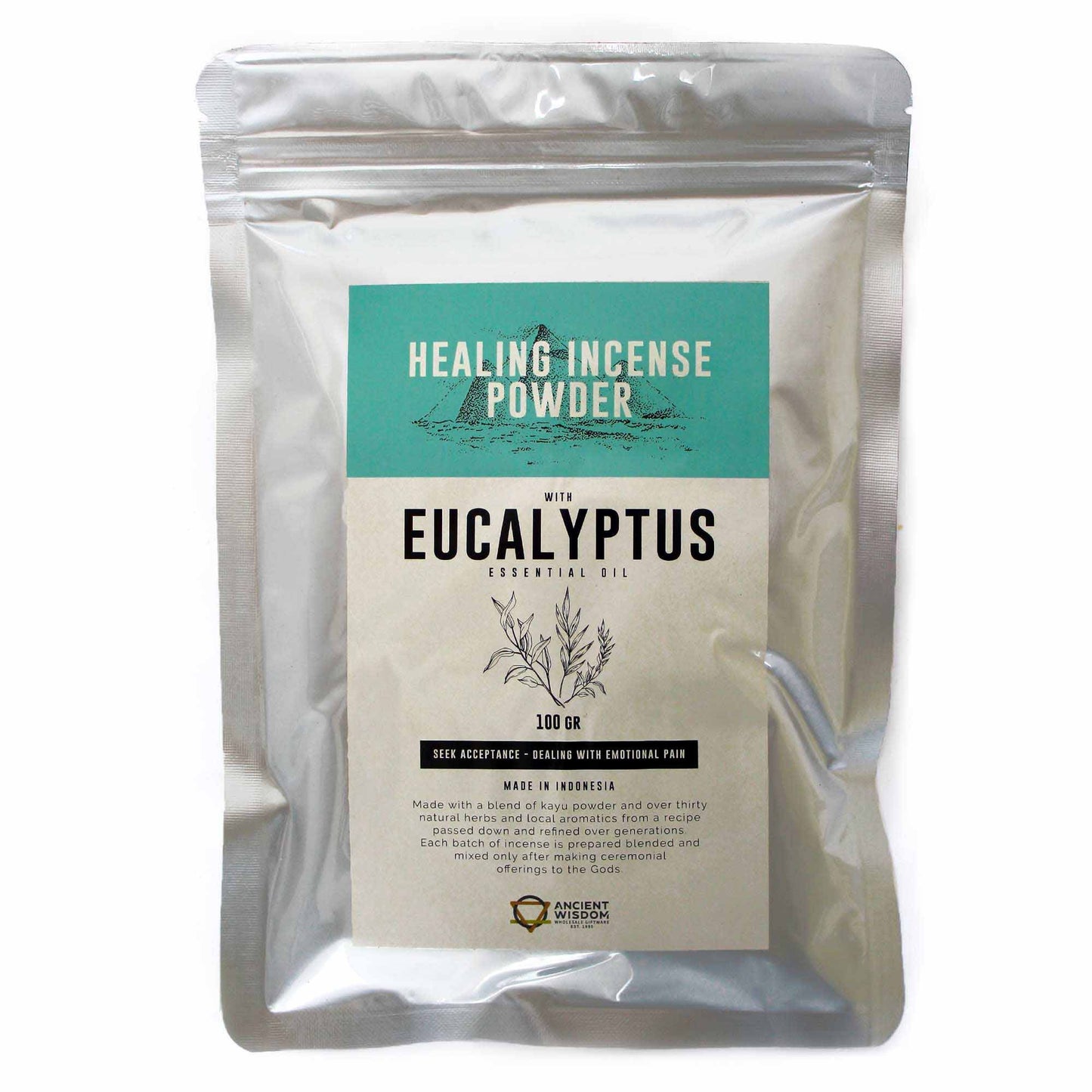 Encens de guérison en poudre - Eucalyptus 100 g