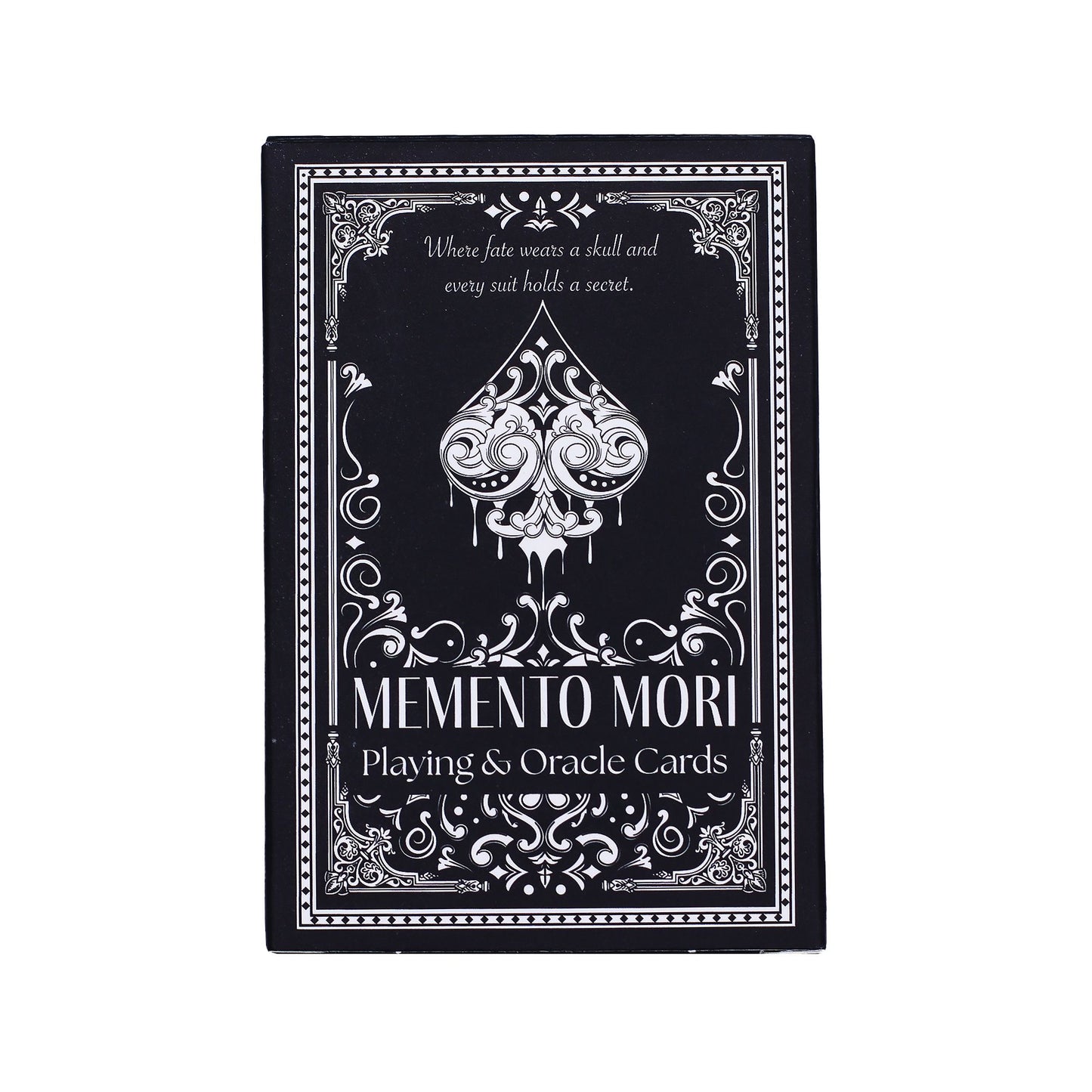 Cartes à jouer et oracles gothiques Memento Mori