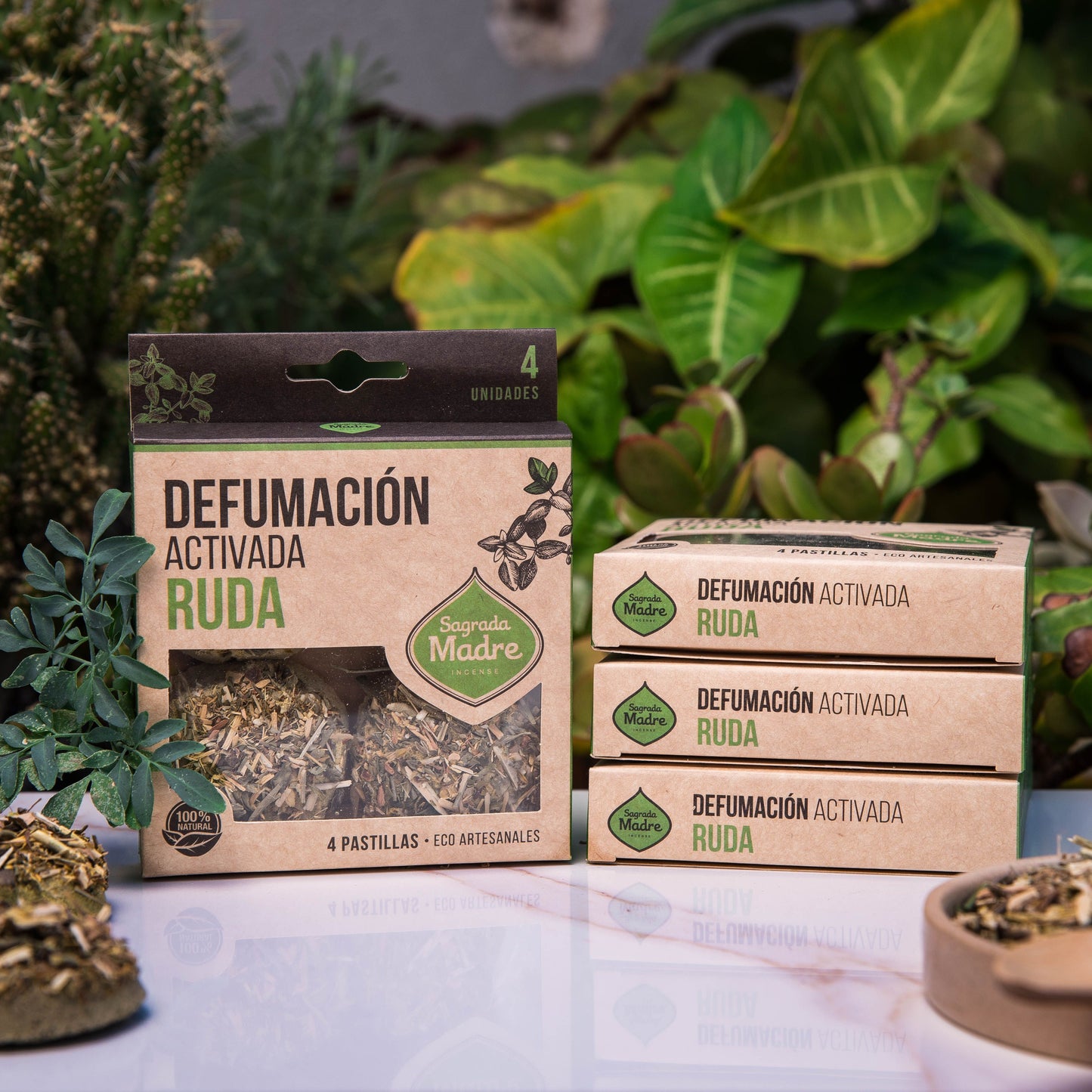 Comprimés d'encens en résine x 4 Rue