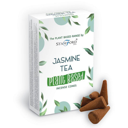 Kräuter-Räucherkegel - Jasmintee