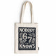 Nomad Sari Iconic Toni Bolso Tote - Nobody Knows 67 - Natural 10oz