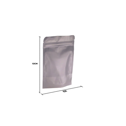 10 x Bolsa pequeña totalmente opaca - 9x13cm