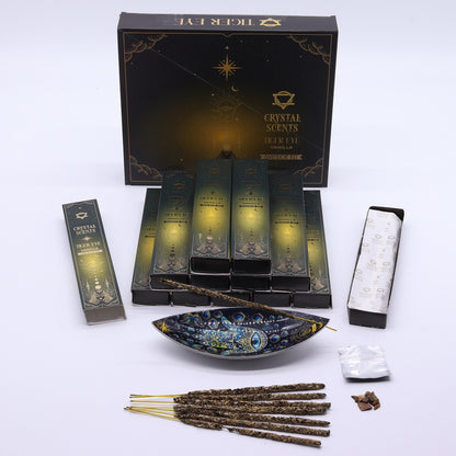 Tiger's Eye Crystal Fragrances Reinigendes Räucherwerk - Vanille