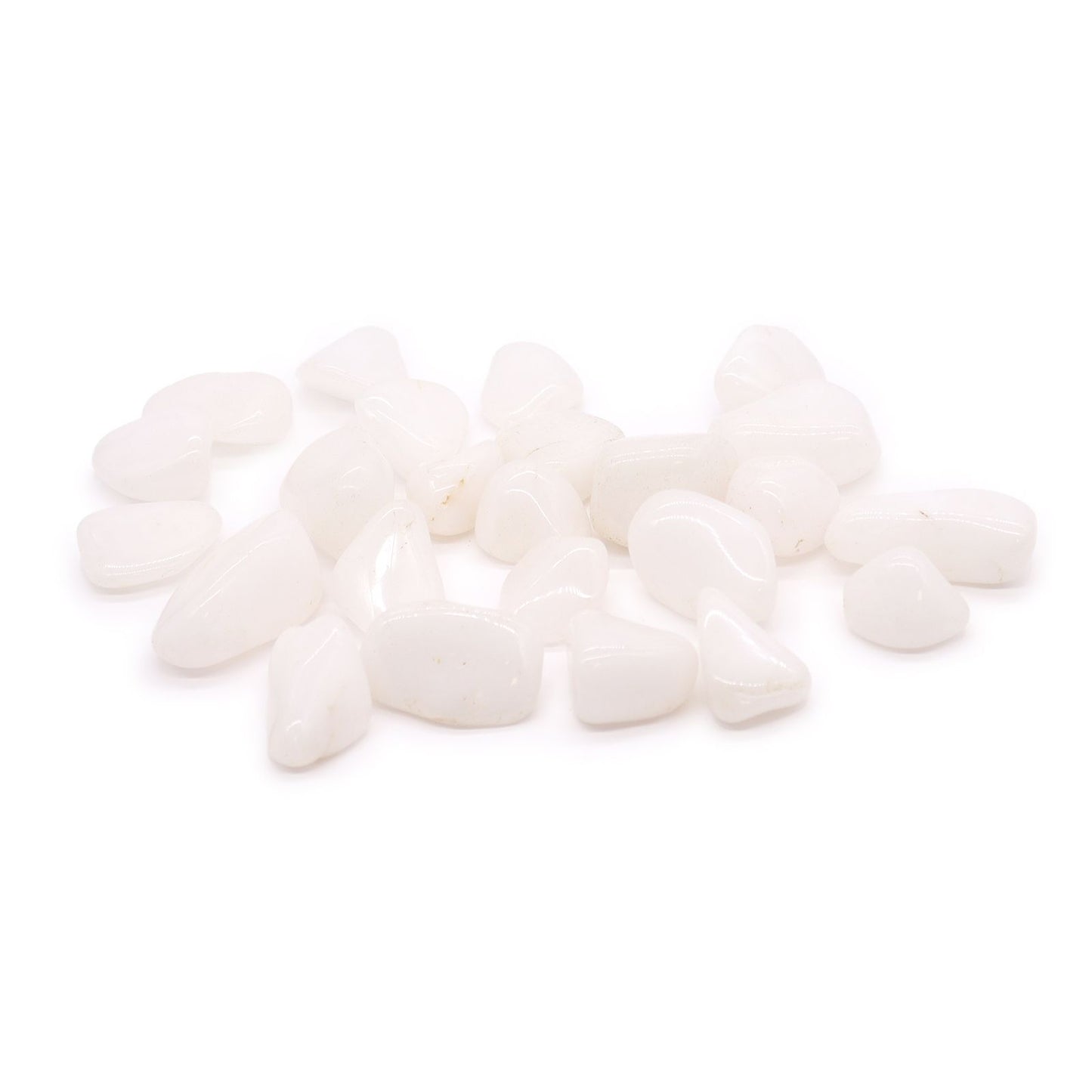 L Tumble Stones - Quartz blanc