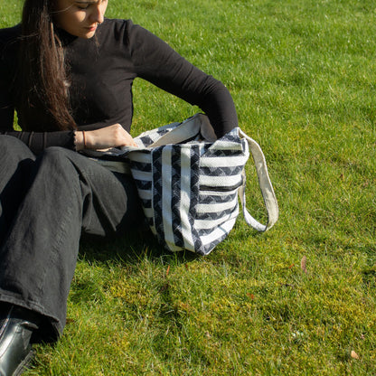 Sacs en jacquard naturel – Nomad Atlas – Sac de voyage Muse