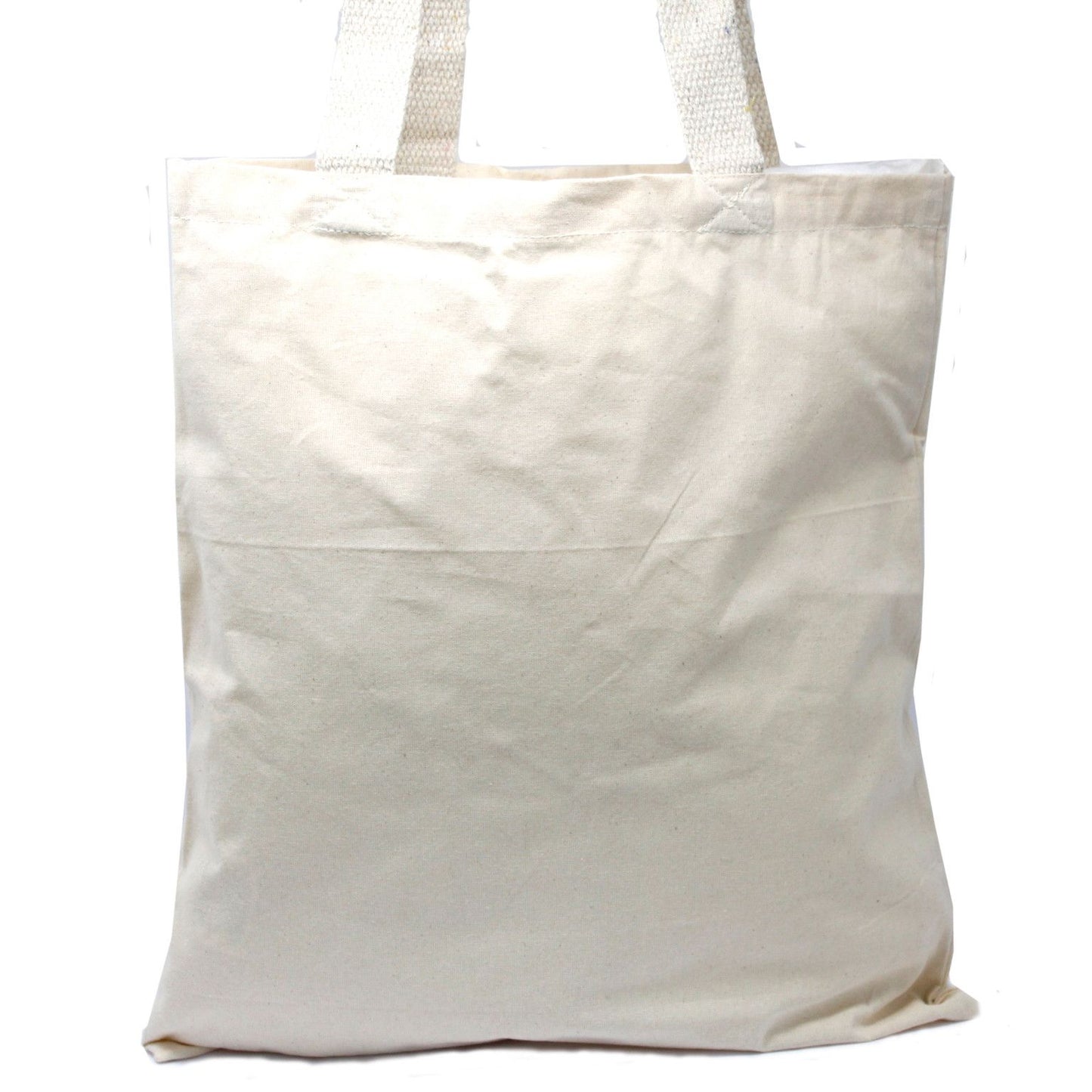 Bolso Algodón Natural Grande 38x42cm