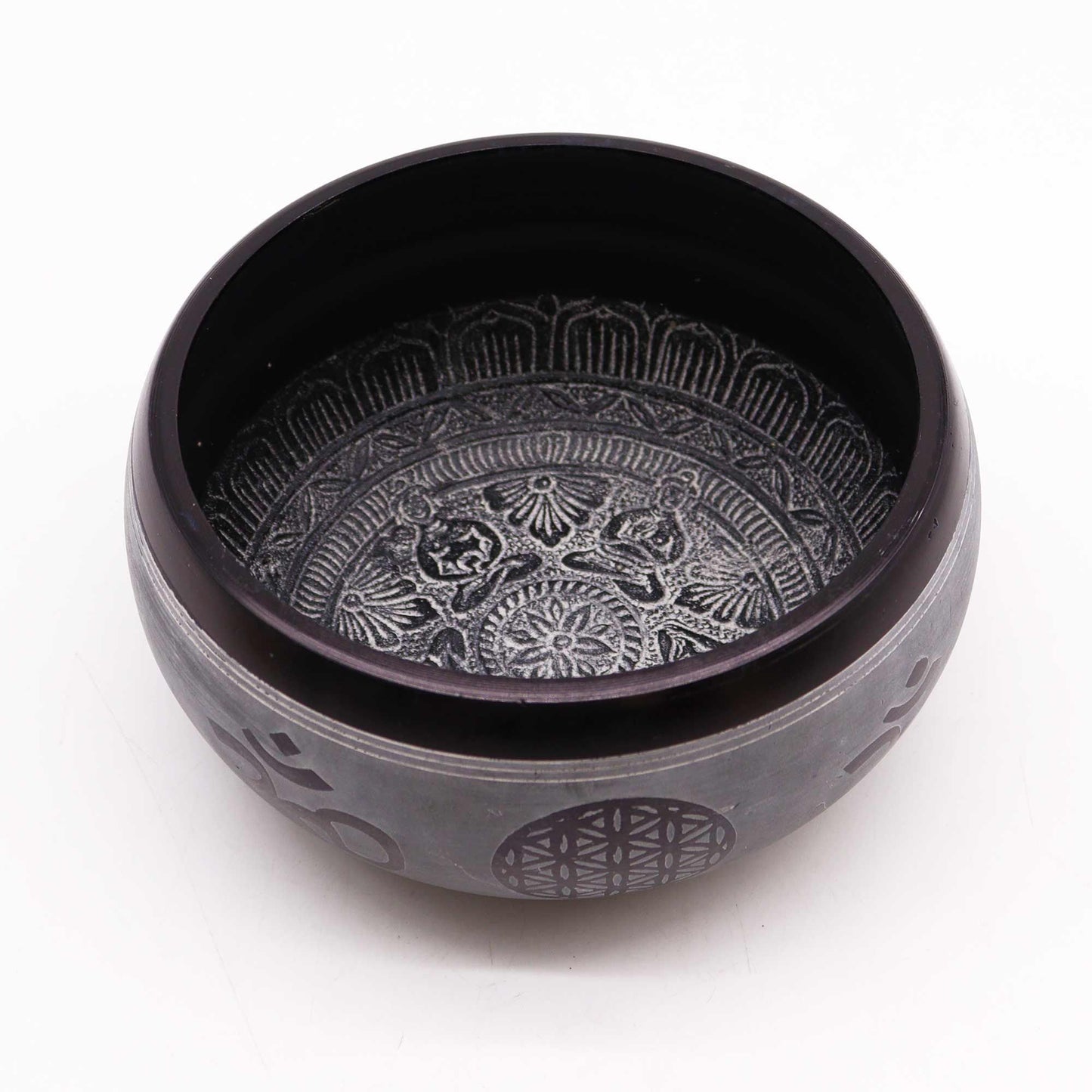 Tibetische Klangschale - Om Five Buddha - 16cm