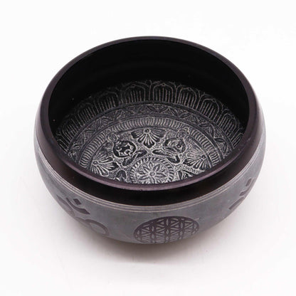 Tibetische Klangschale - Om Five Buddha - 16cm