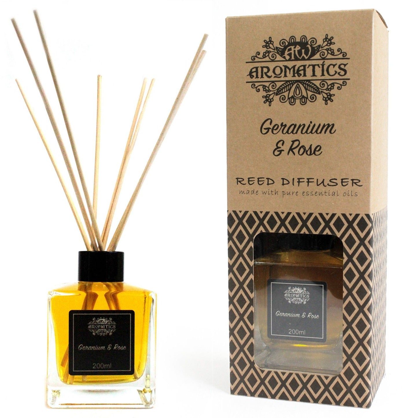 Difusor de Varillas Geranio y Rosa