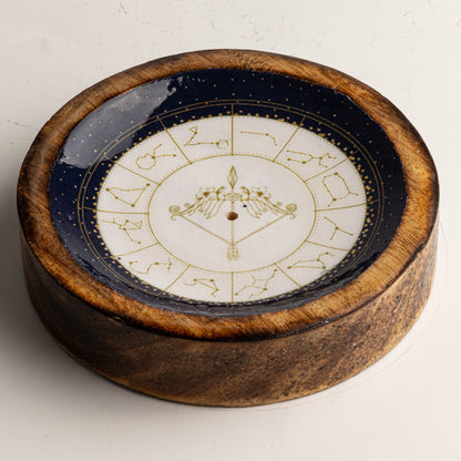 Mini cuenco y soporte para varitas de incienso Signo del Zodiaco – Sagitario