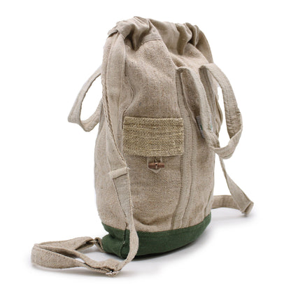 Laptop-Rucksack - Hanf und Baumwolle