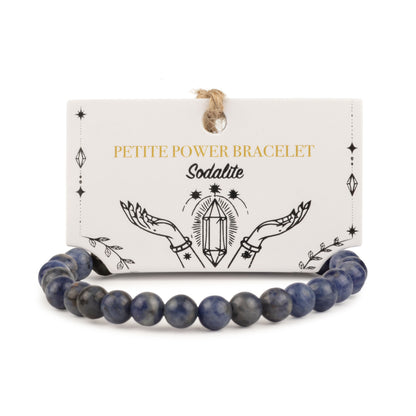 Pulsera de Poder Pequeña (17cmx6mm) - Sodalita