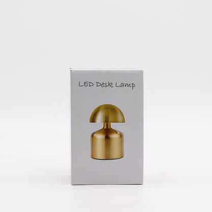 Lampe tactile - Dôme champignon argenté - USB (C) - Rechargeable (400 watts)