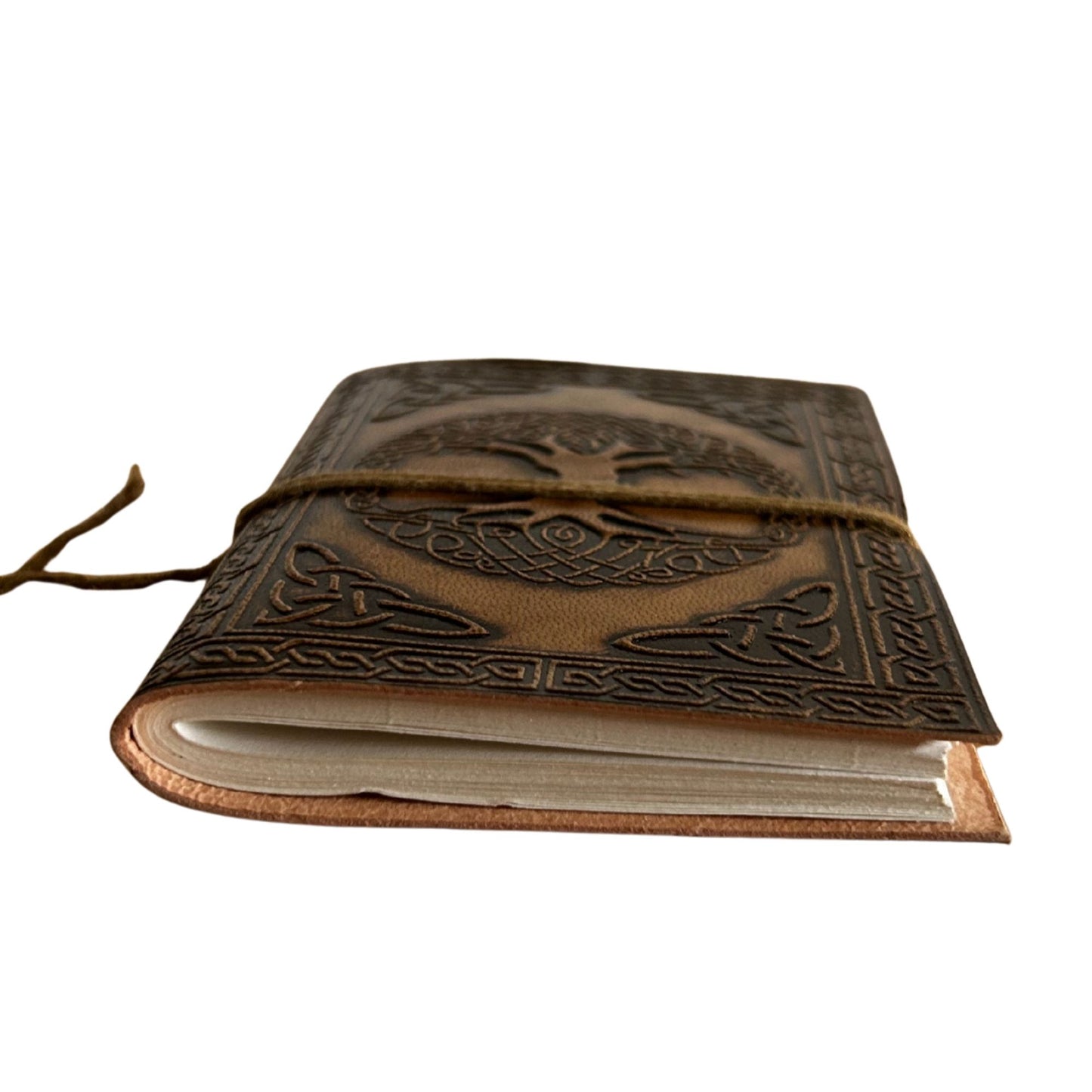 Carnets en cuir de taille moyenne assortis (5 x 3,5 pouces) - Vitrine