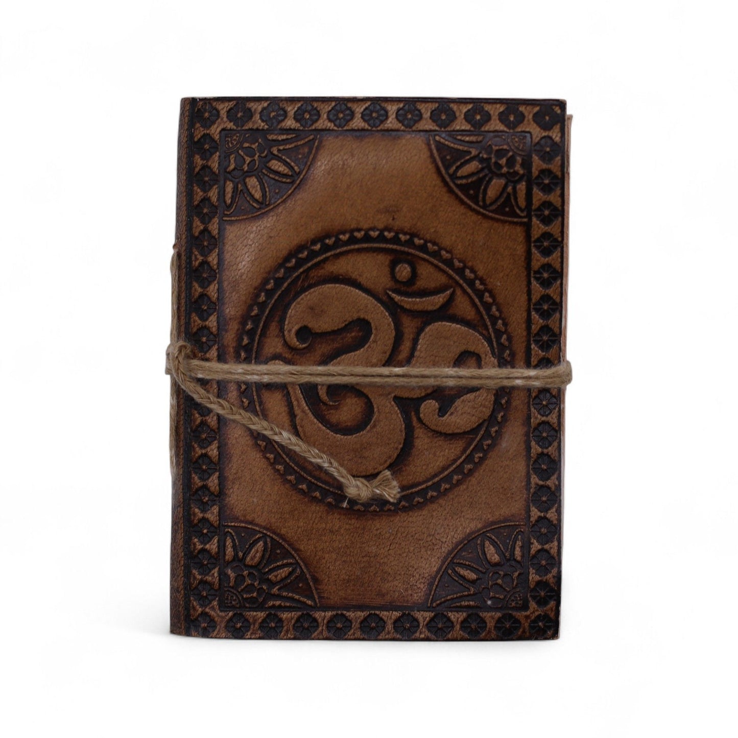 Petits carnets en cuir assortis (4 x 3 pouces) - Vitrine