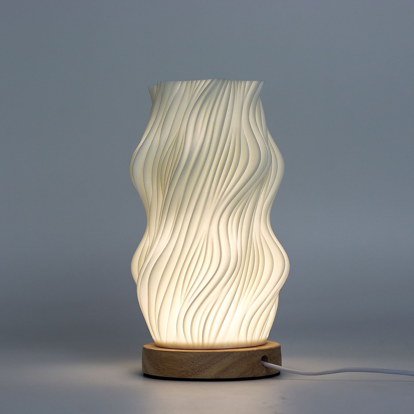New Wave Lampe - USB (C) - 3 Einstellungen - Twisted Star
